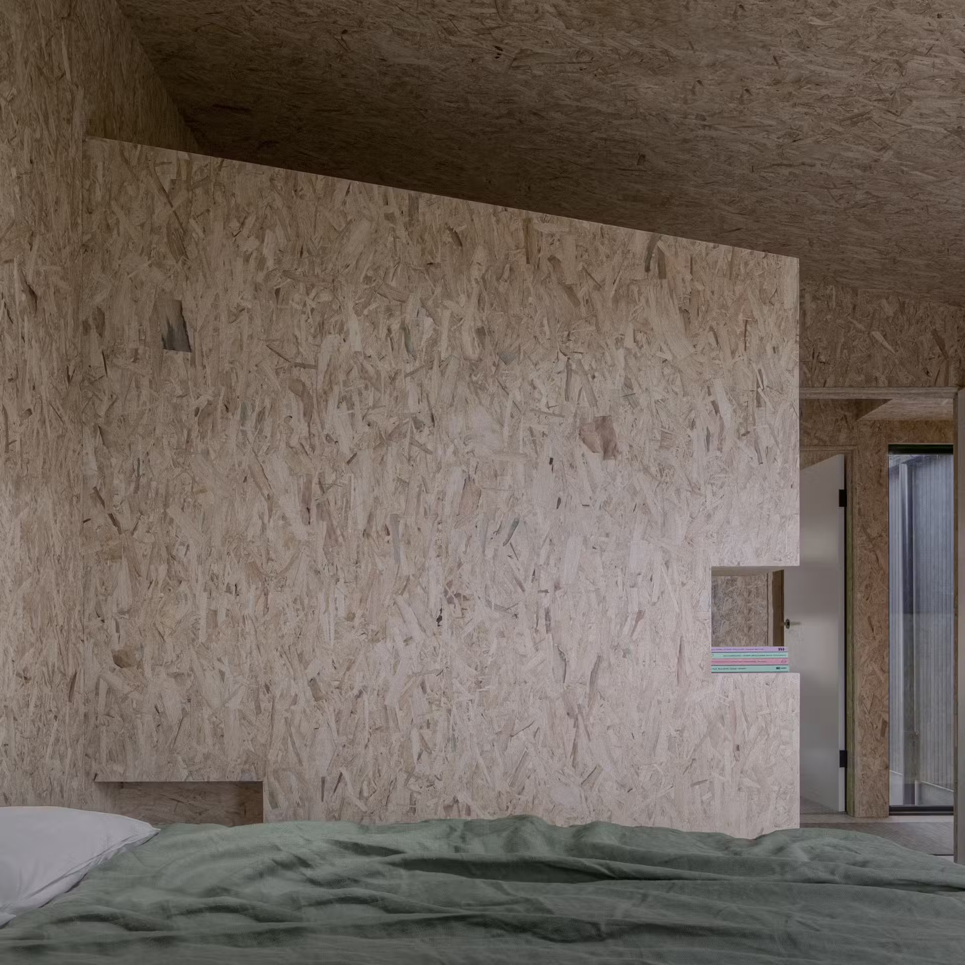 chambre murs OSB