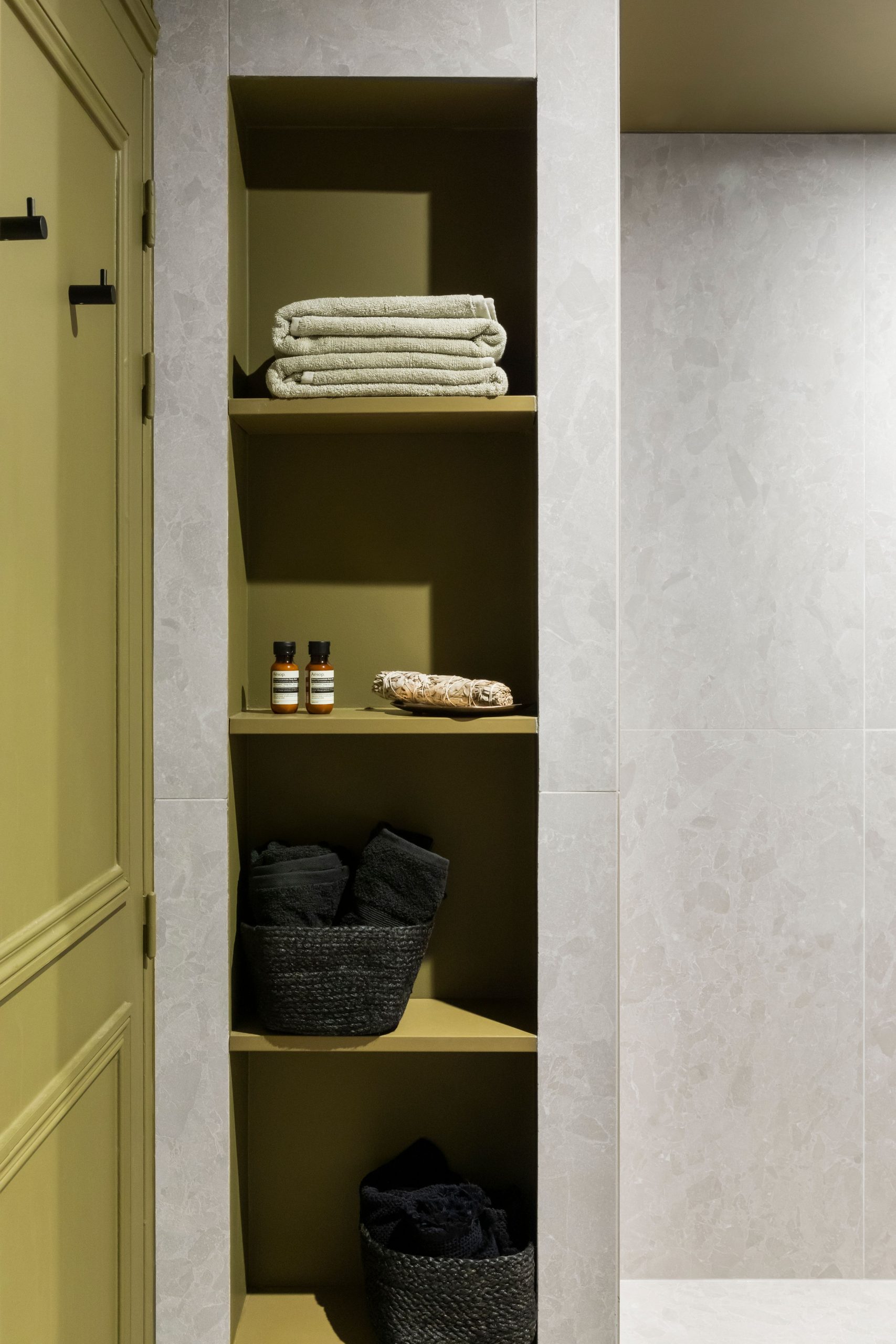 salle de bain mur kaki salle de bain mur kaki