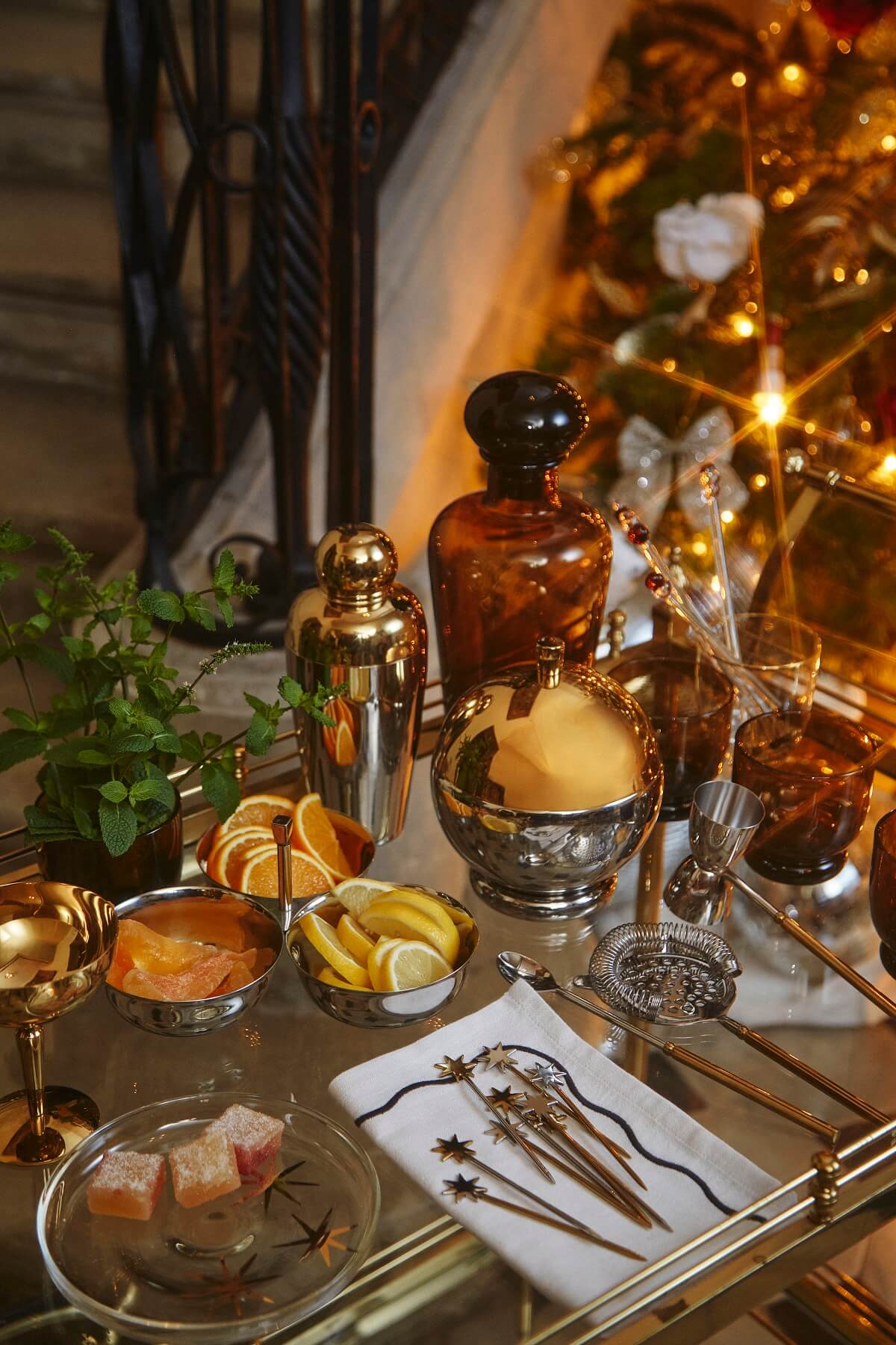 desserte décoration Noël H&M Noël desserte décoration Noël H&M Noël