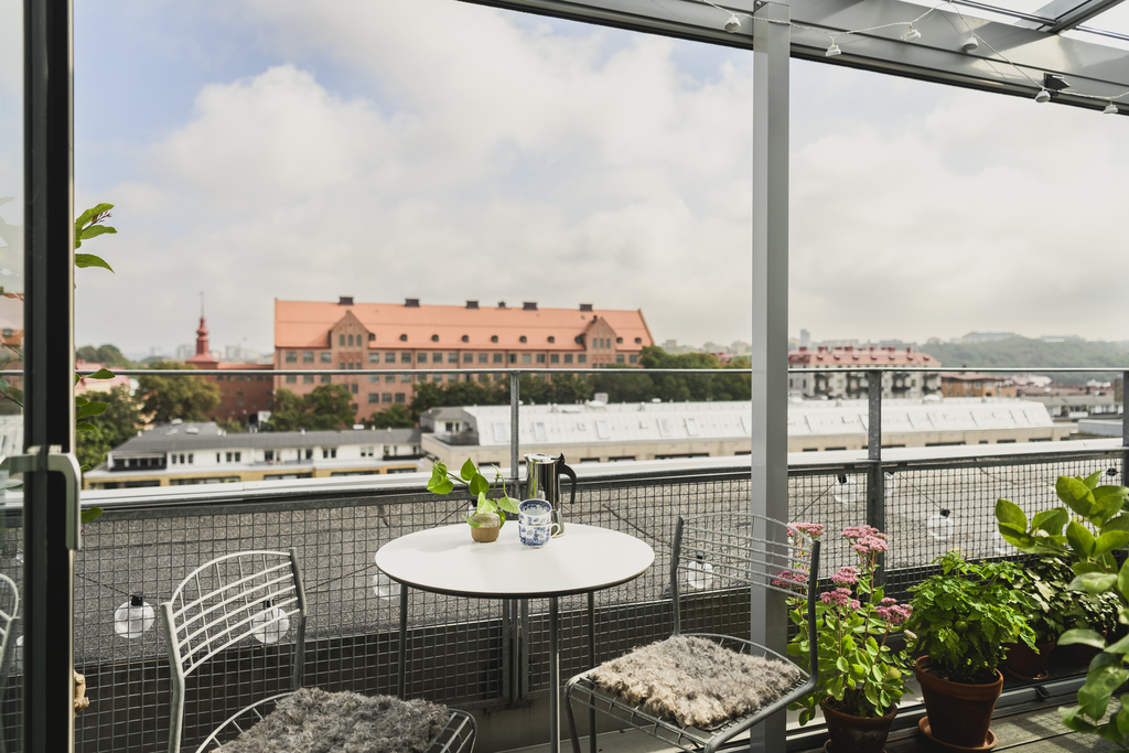 terrasse en plein ciel