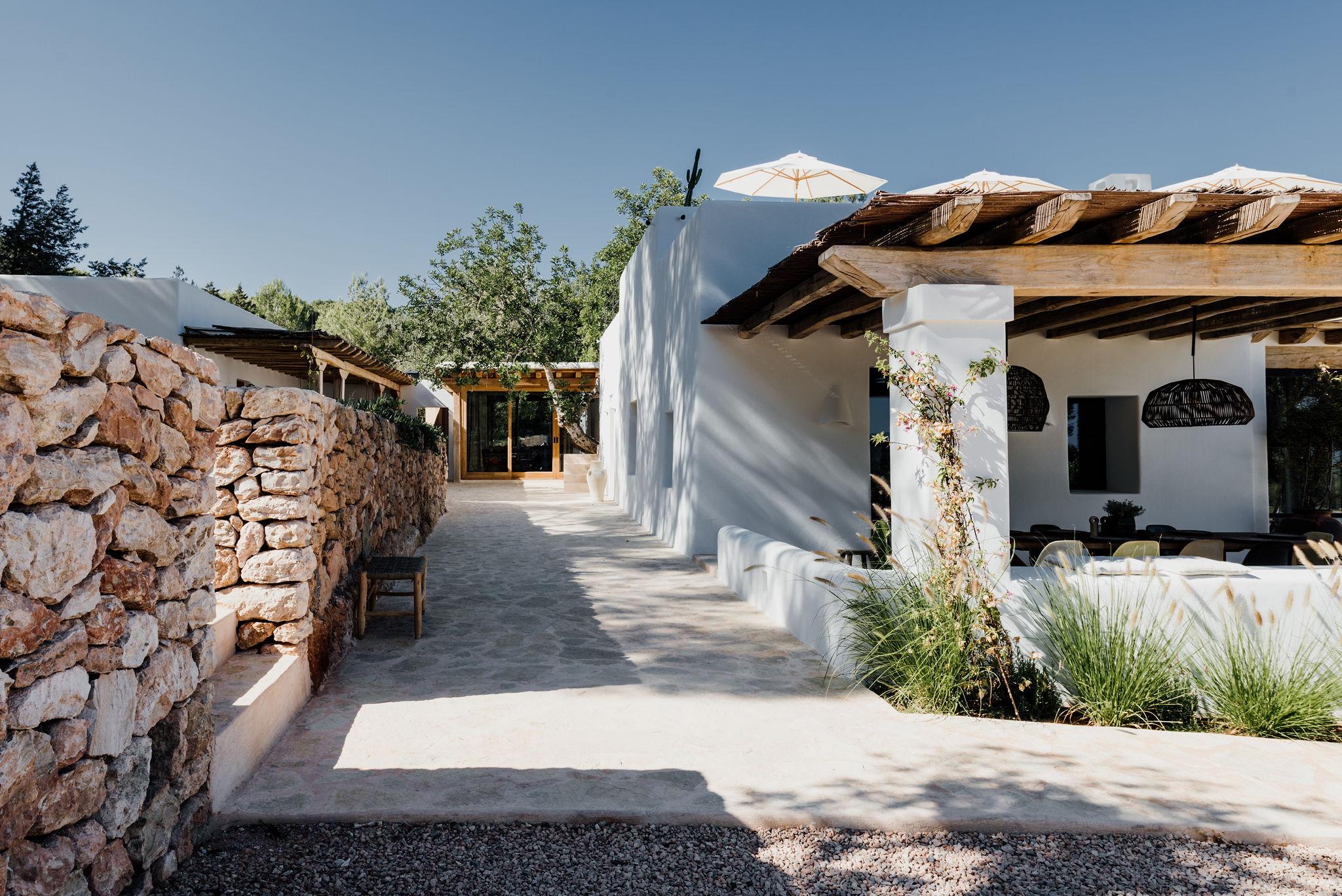 maison blanche à Ibiza Can Maya maison blanche à Ibiza Can Maya