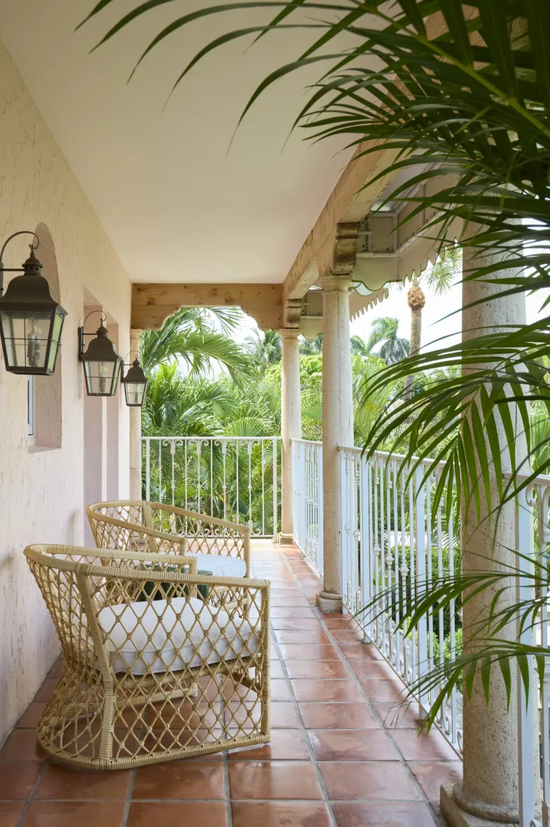 balcon The Goop Villa
