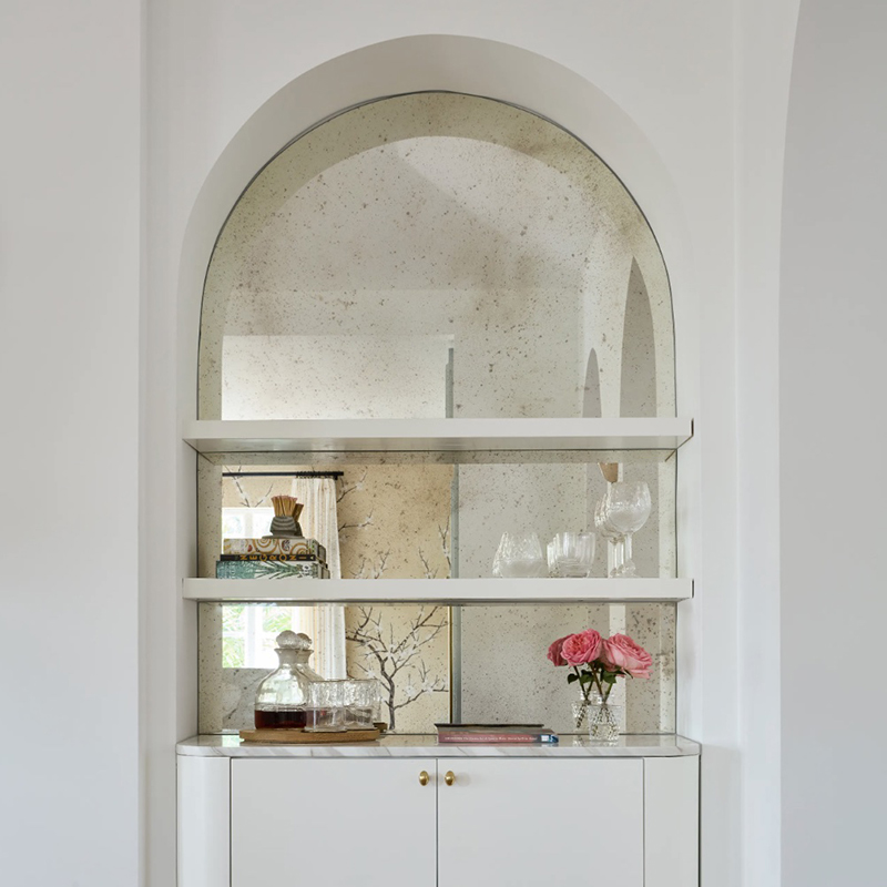 meuble avec arche miroir