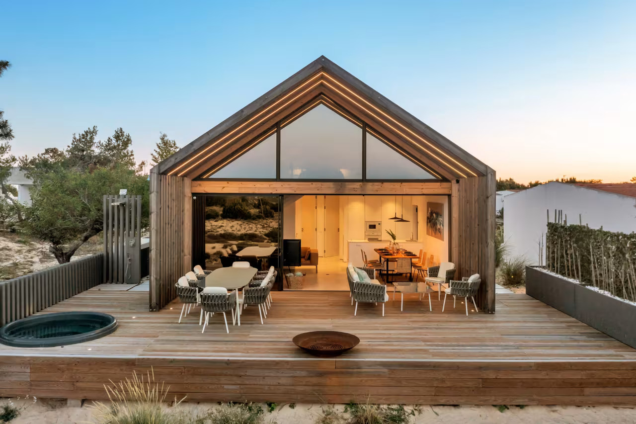 maison en bois