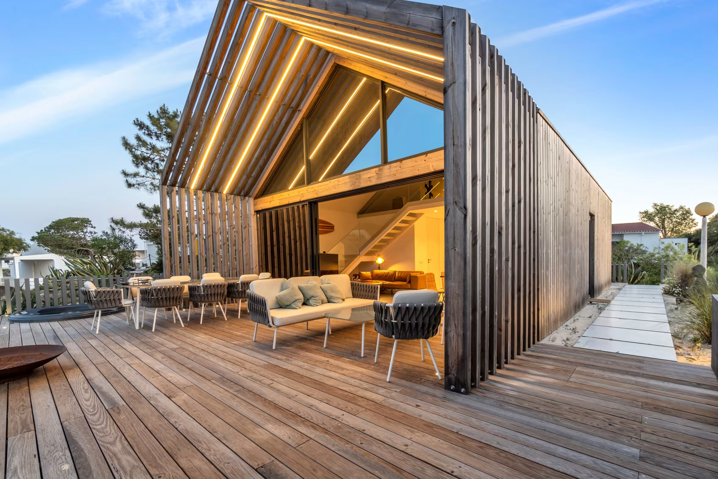 maison en bois