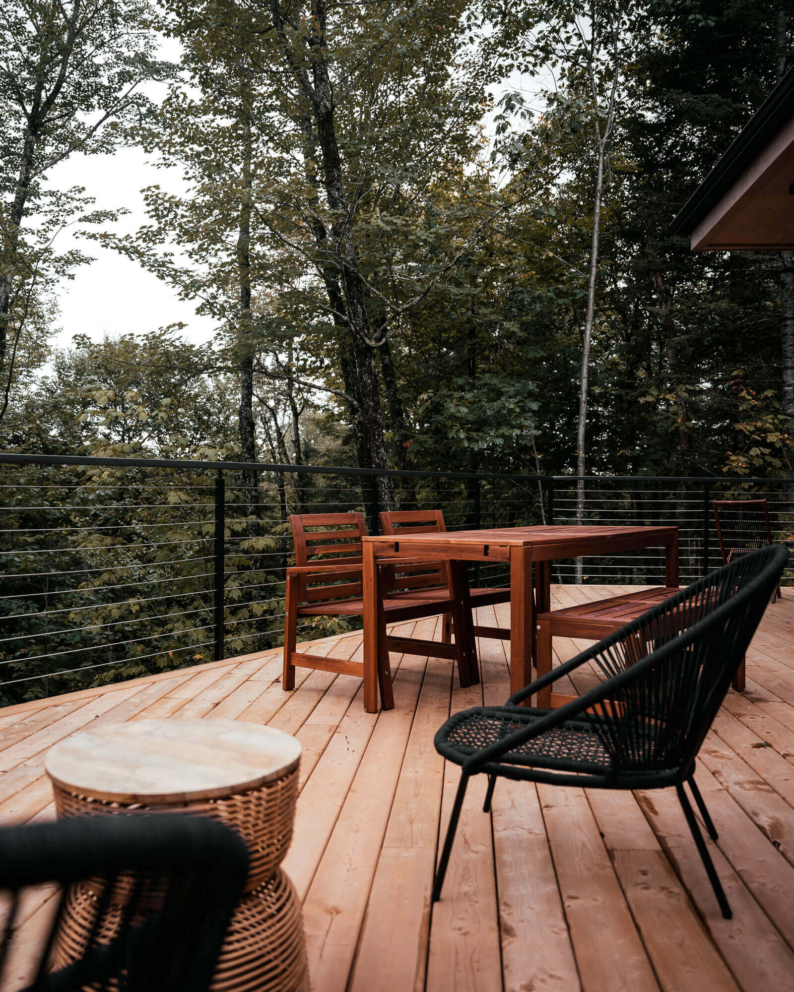 terrasse maison en bois Kabinhaus terrasse maison en bois Kabinhaus