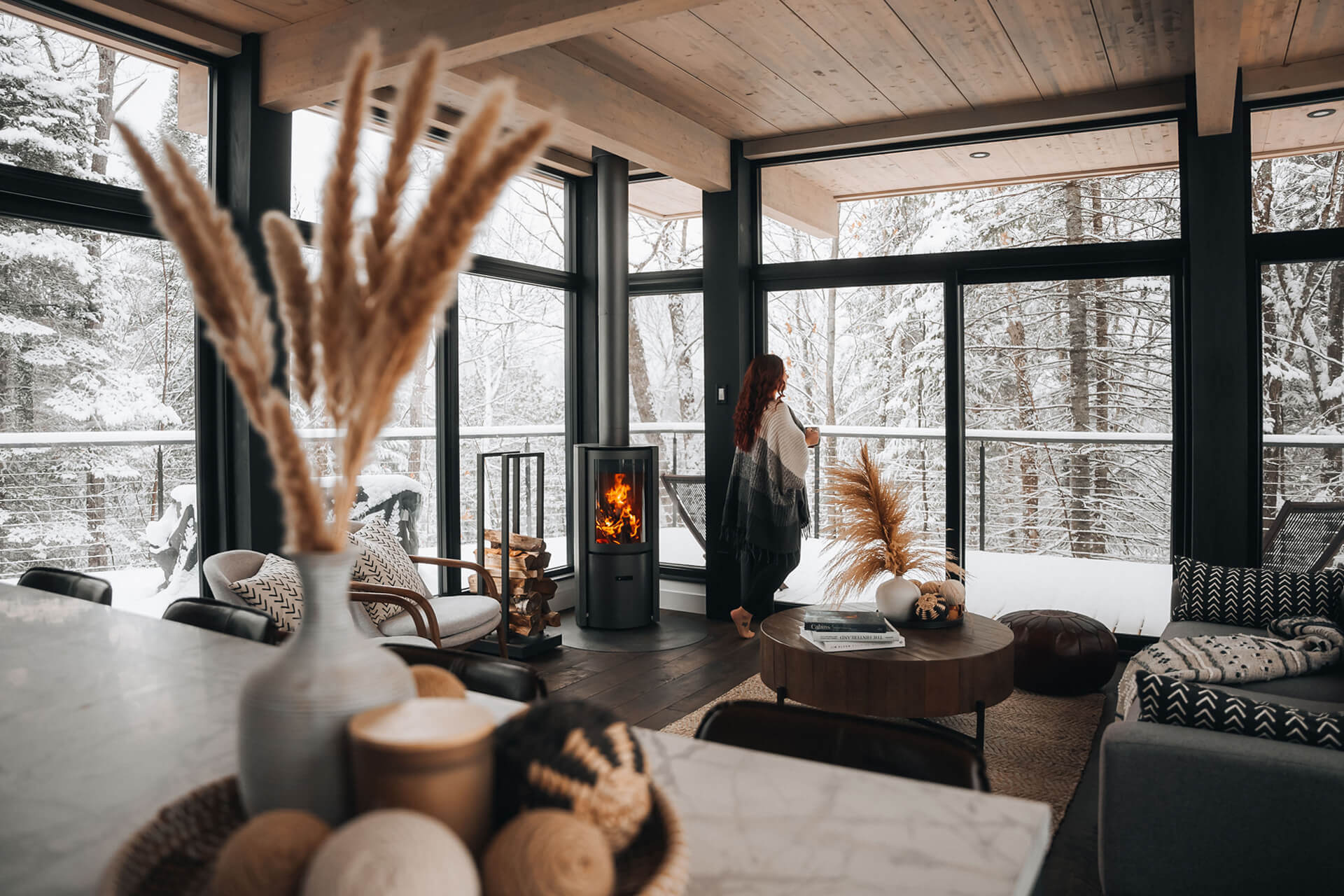 salon maison en bois Kabinhaus salon maison en bois Kabinhaus