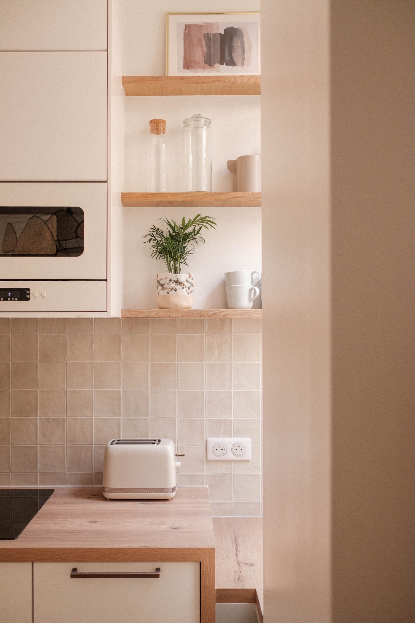 cuisine design beige