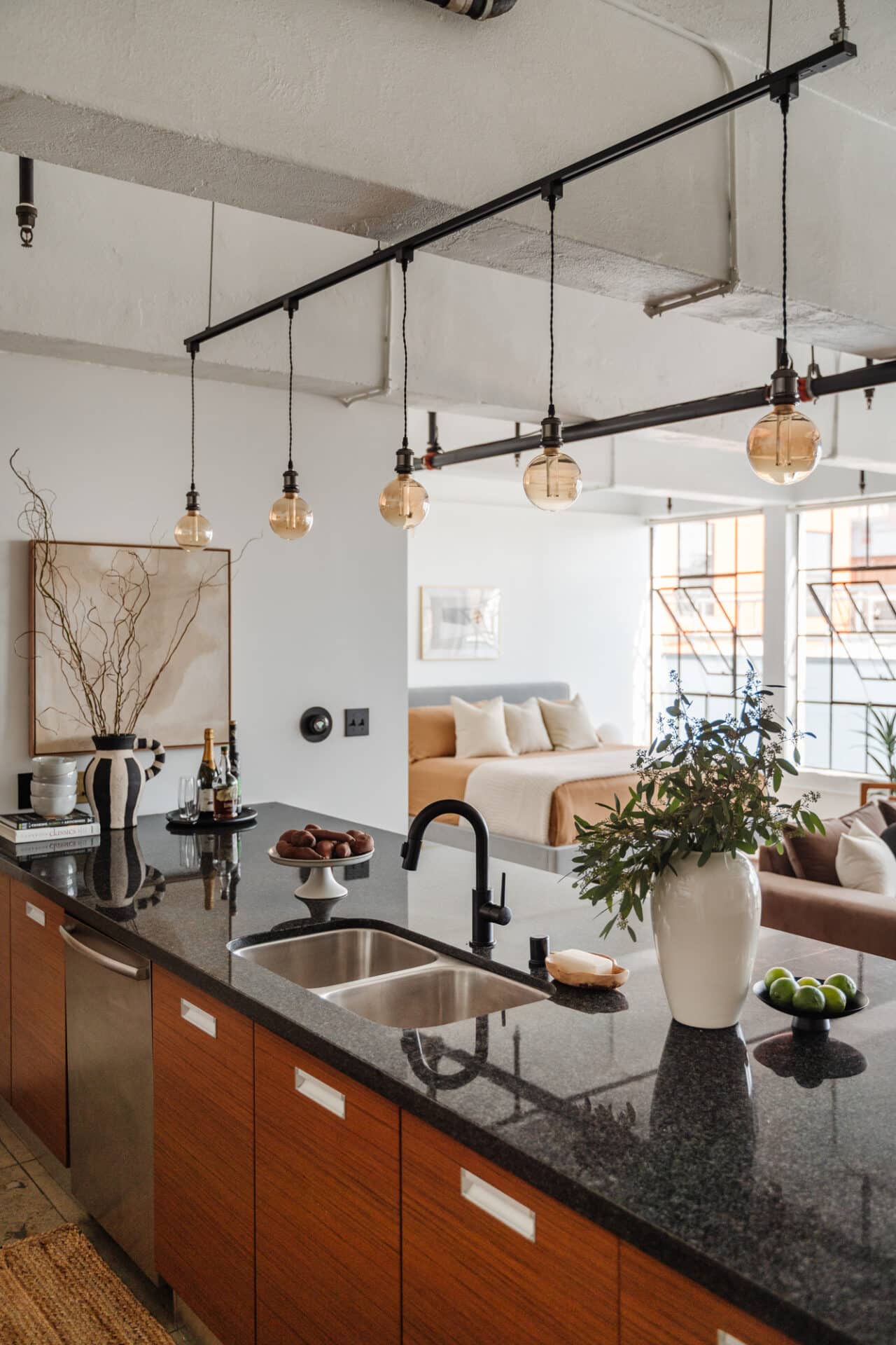 cuisine loft 71m2