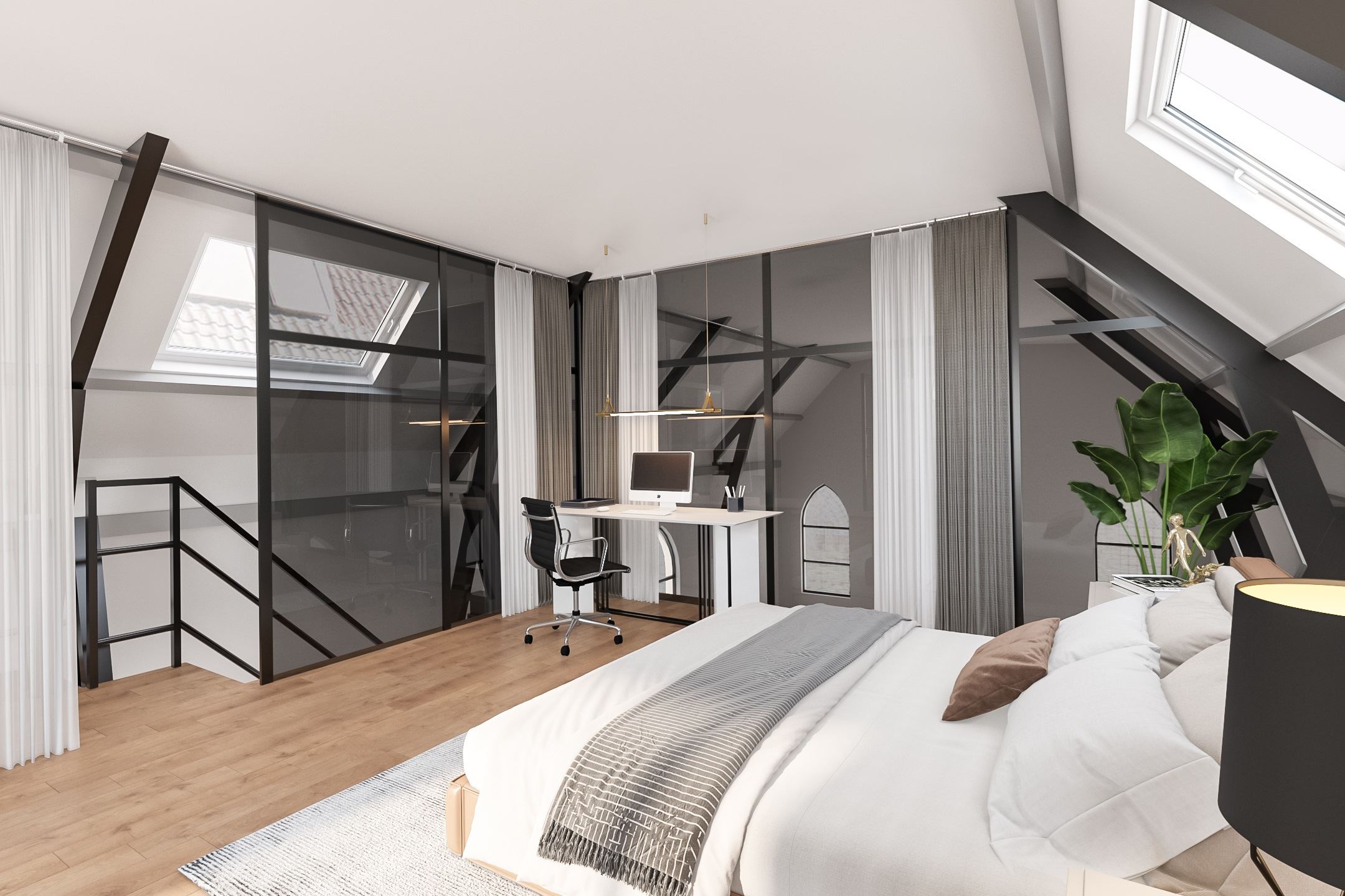chambre avec verrière chambre avec verrière