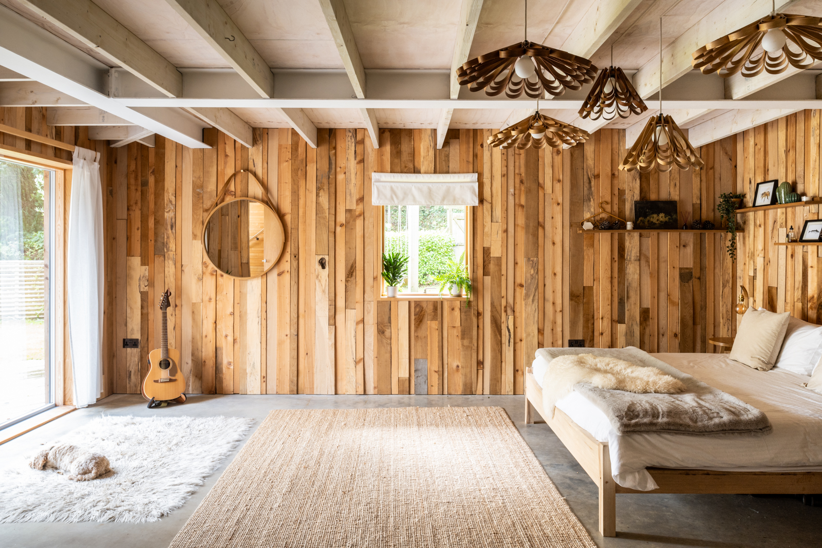 chambre murs bois maison architecte chambre murs bois maison architecte