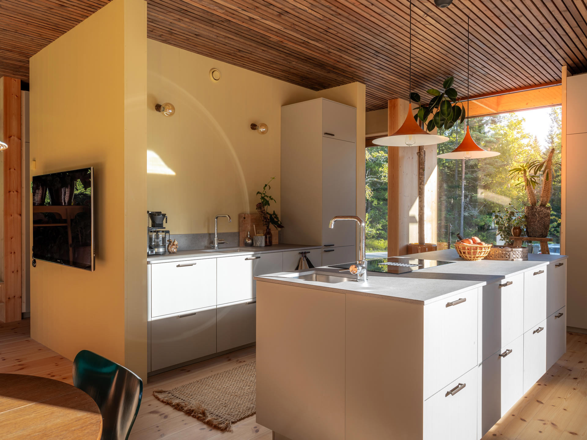cuisine grise plafond bois cuisine grise plafond bois