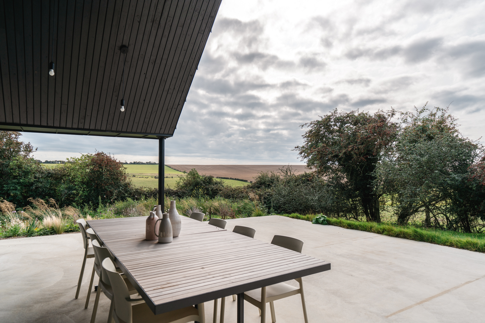terrasse maison contemporaine