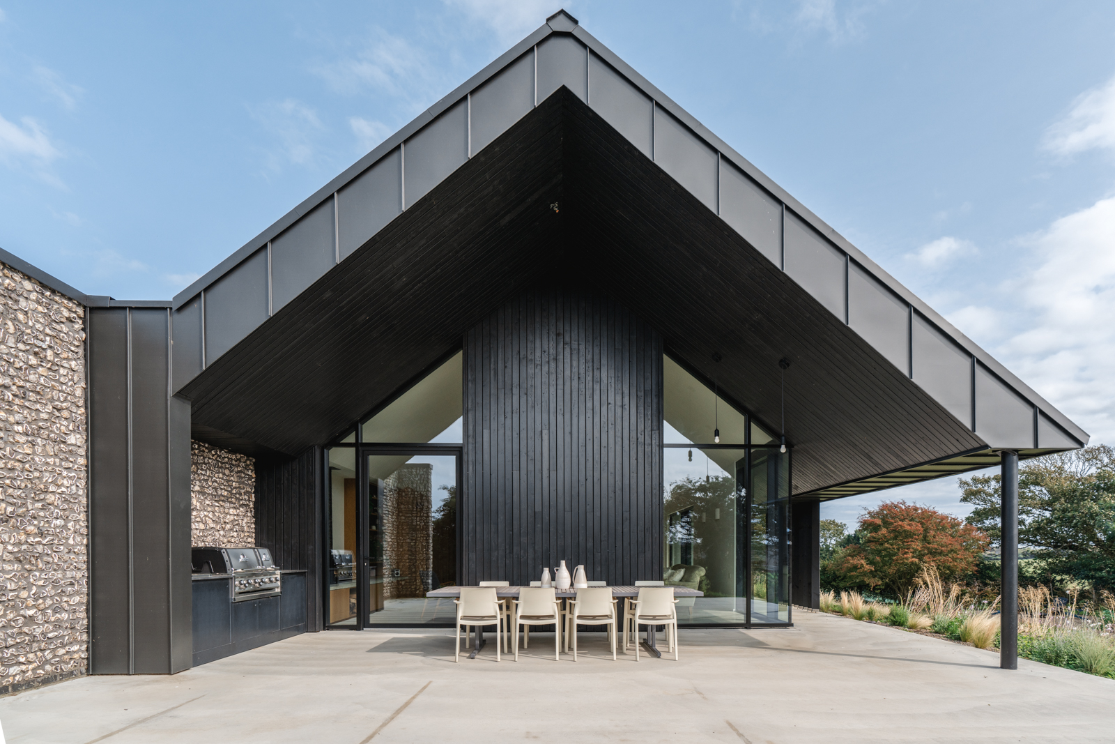 terrasse maison contemporaine