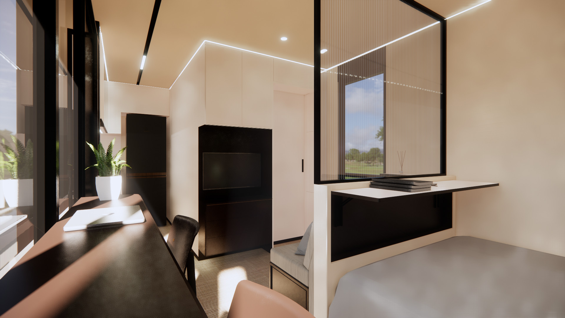 chambre et salon tiny house chambre et salon tiny house