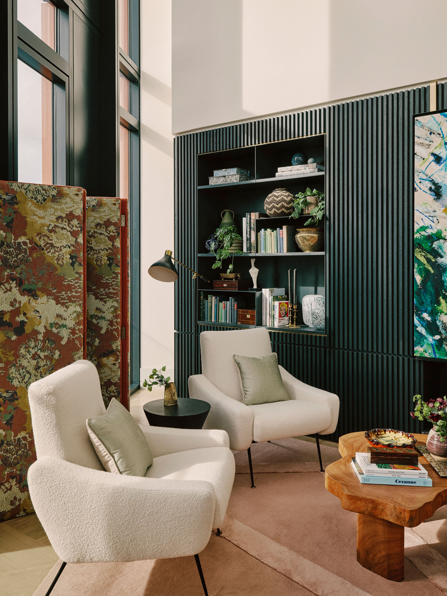 salon décoration contemporaine