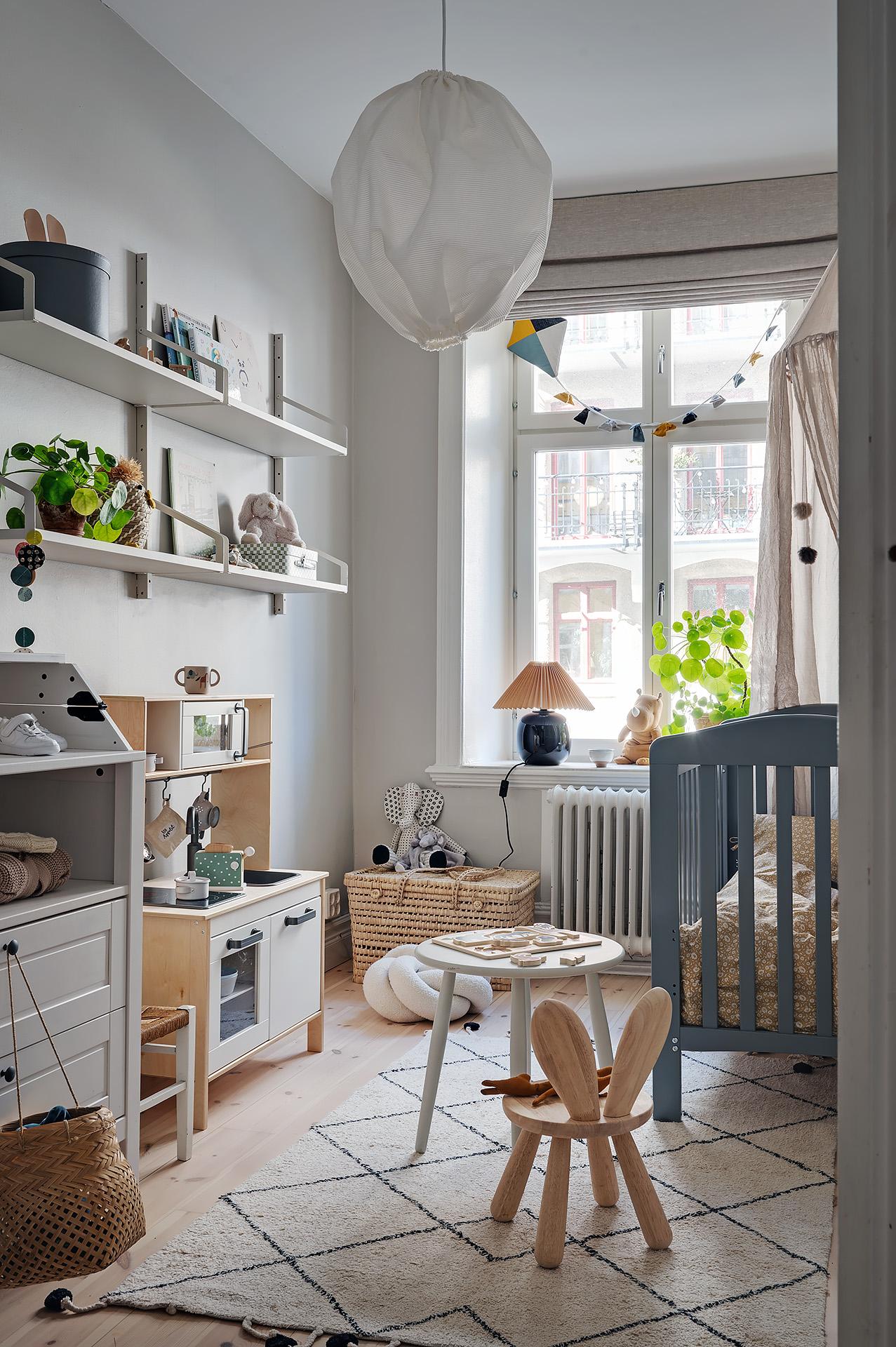 chambre enfant décoration scandinave