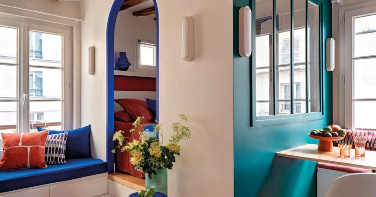 studio transformé en deux-pièces studio transformé en deux-pièces