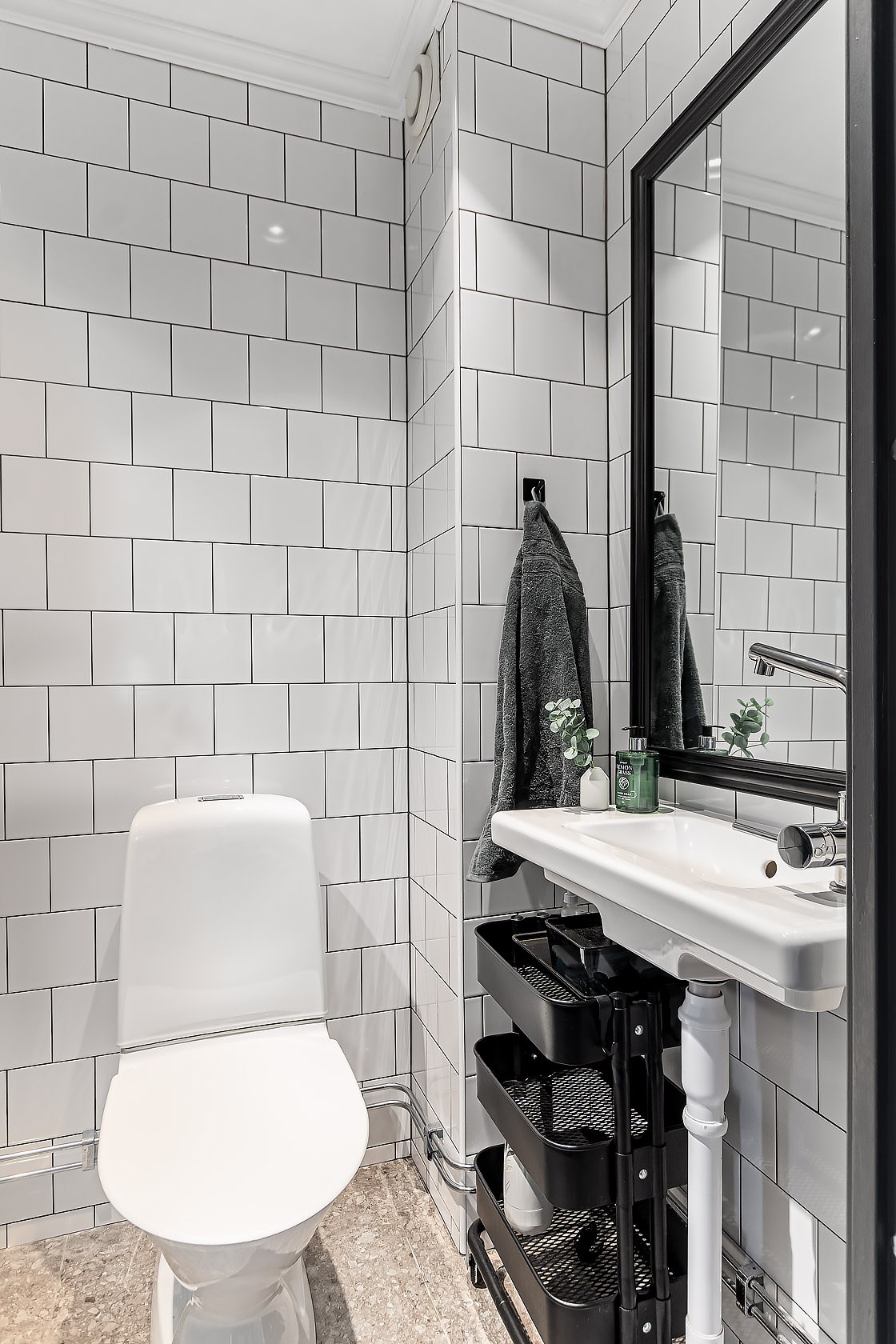salle de bain studio 26m2