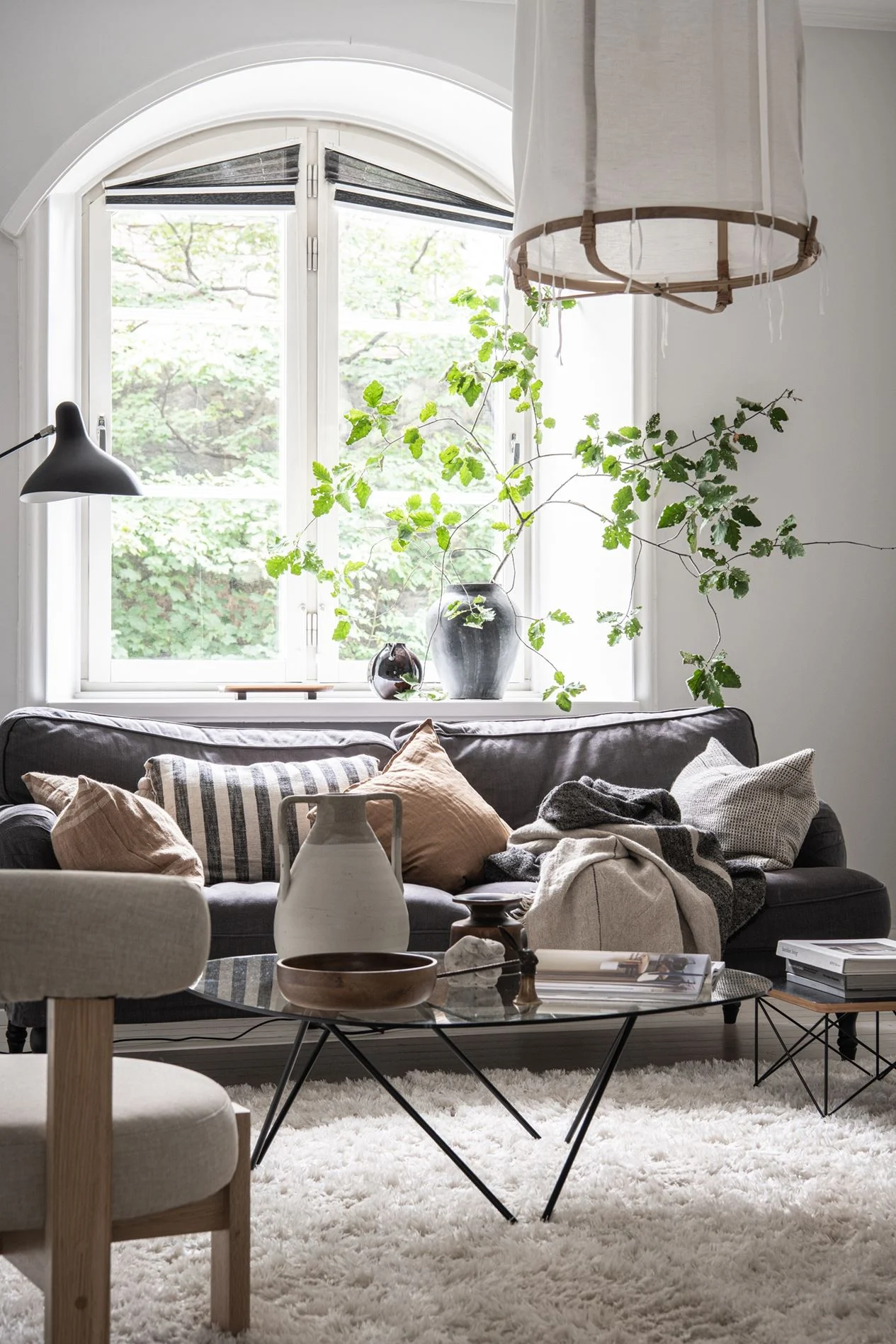 salon décoration scandinave