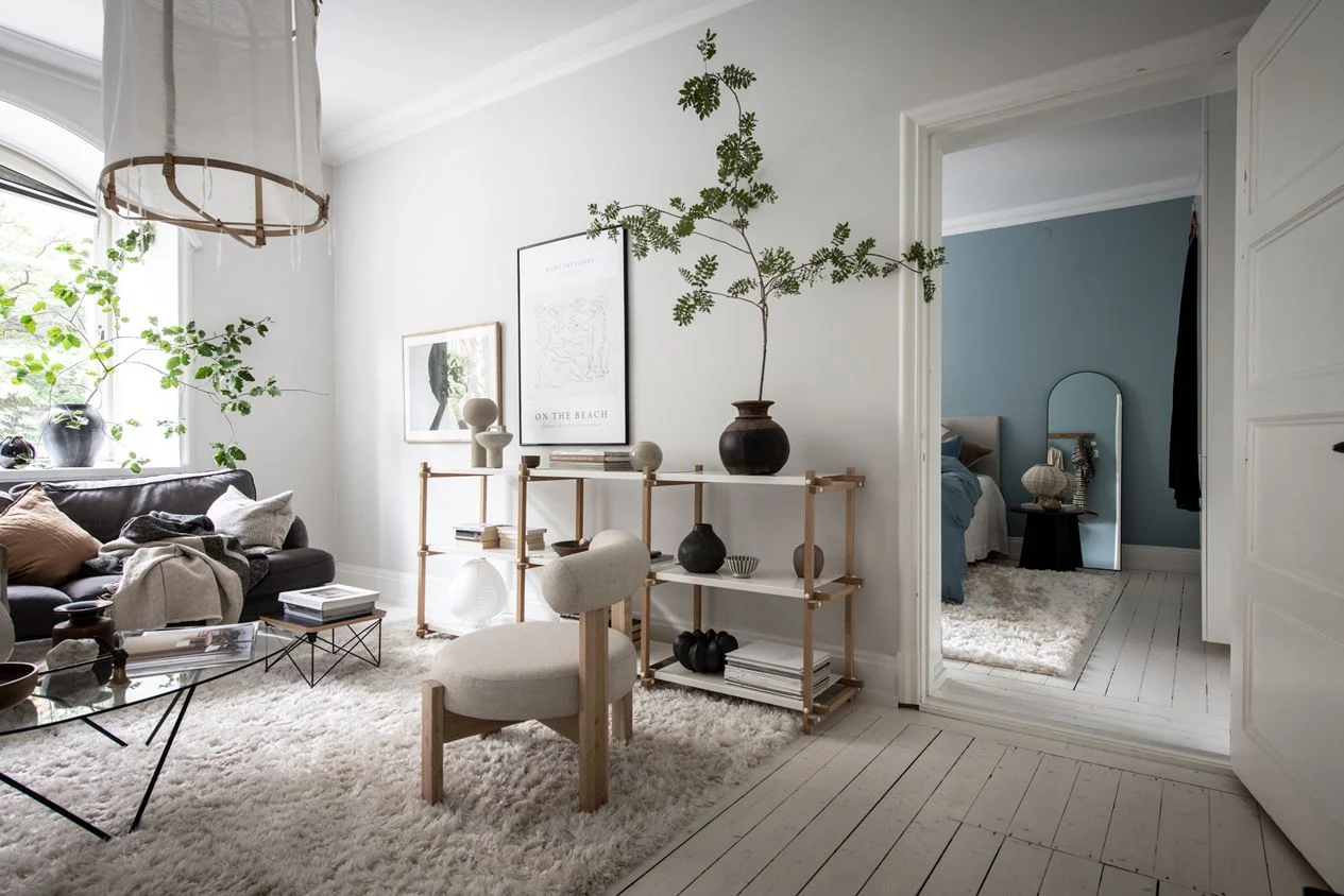 salon décoration scandinave