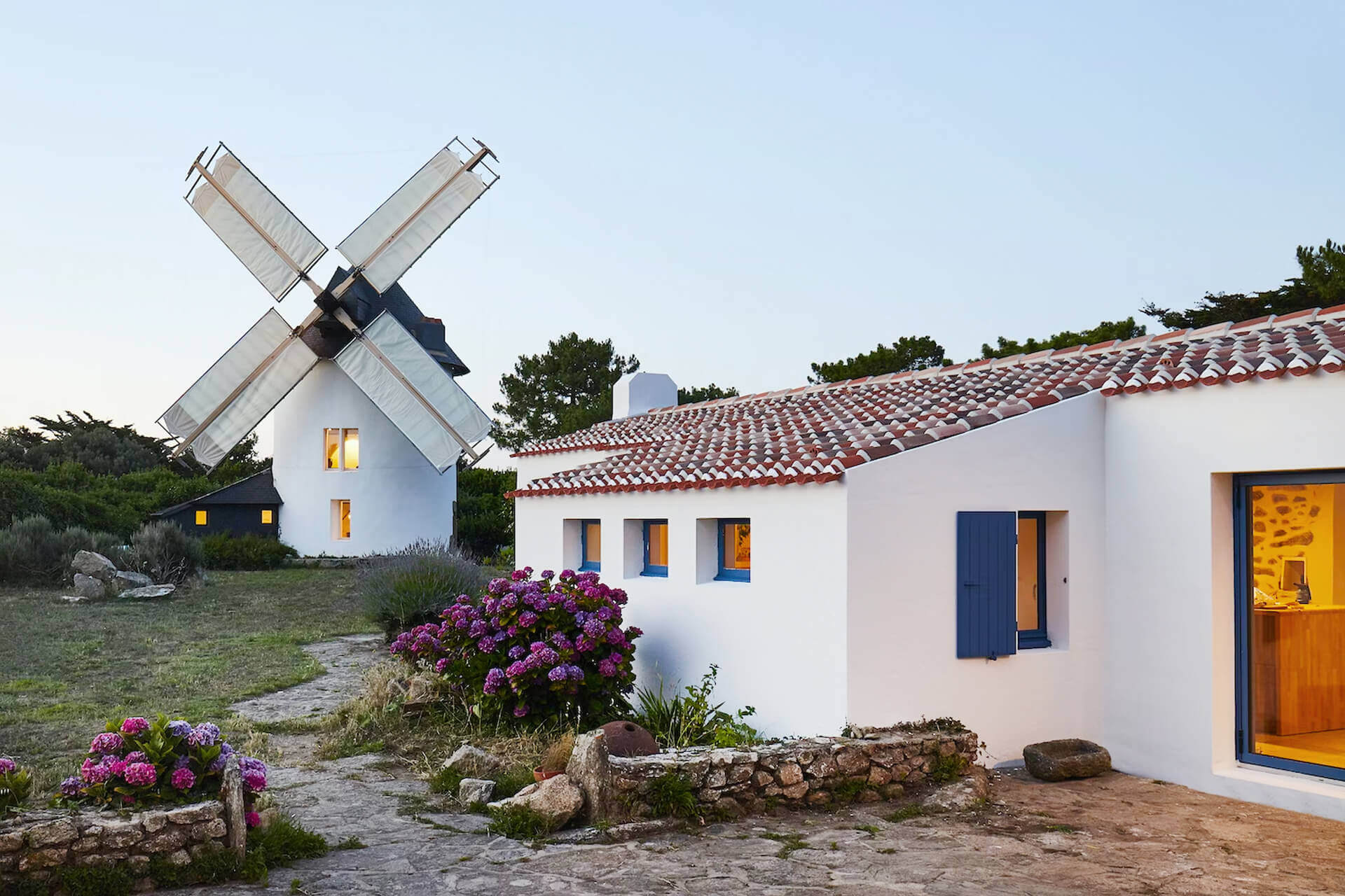 ancien moulin rénové