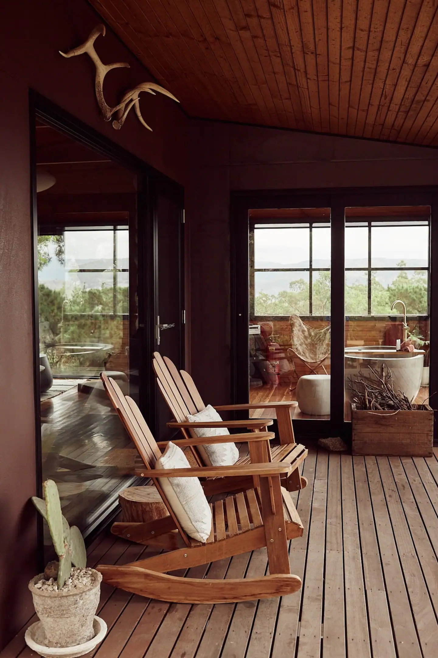 terrasse maison en bois