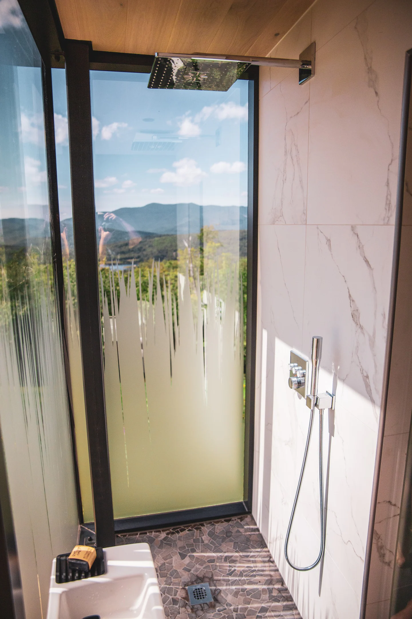 douche avec baie vitrée douche avec baie vitrée