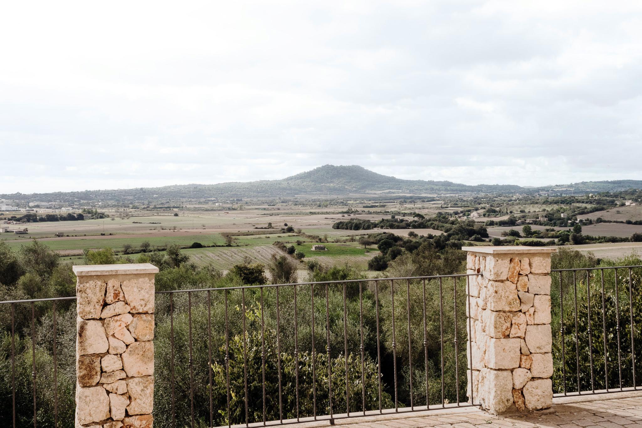 terrasse vue campagne