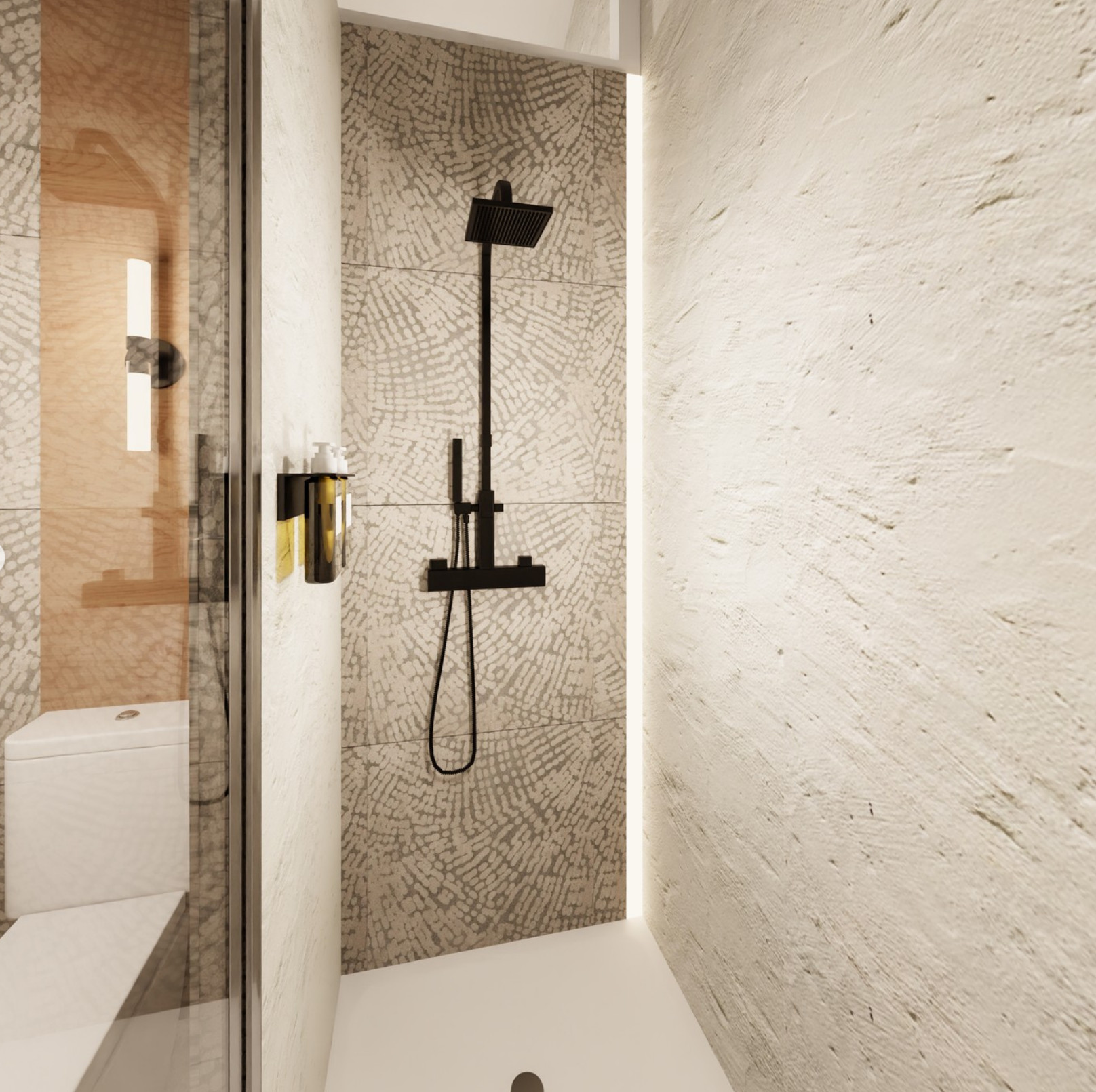 douche à l douche à l'italienne