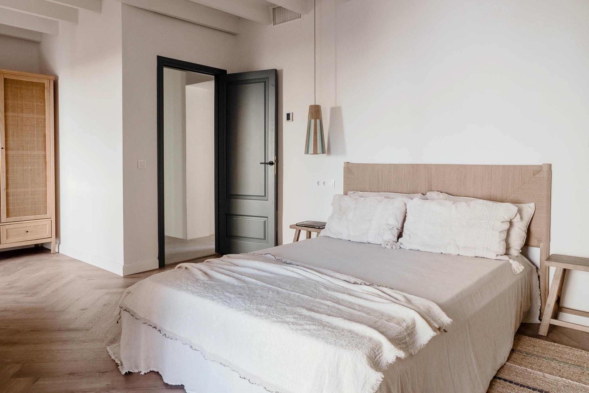 chambre décoration méditerranéenne et naturelle