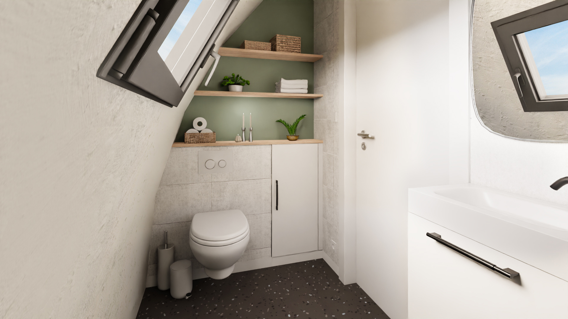 toilettes blanche et verte toilettes blanche et verte