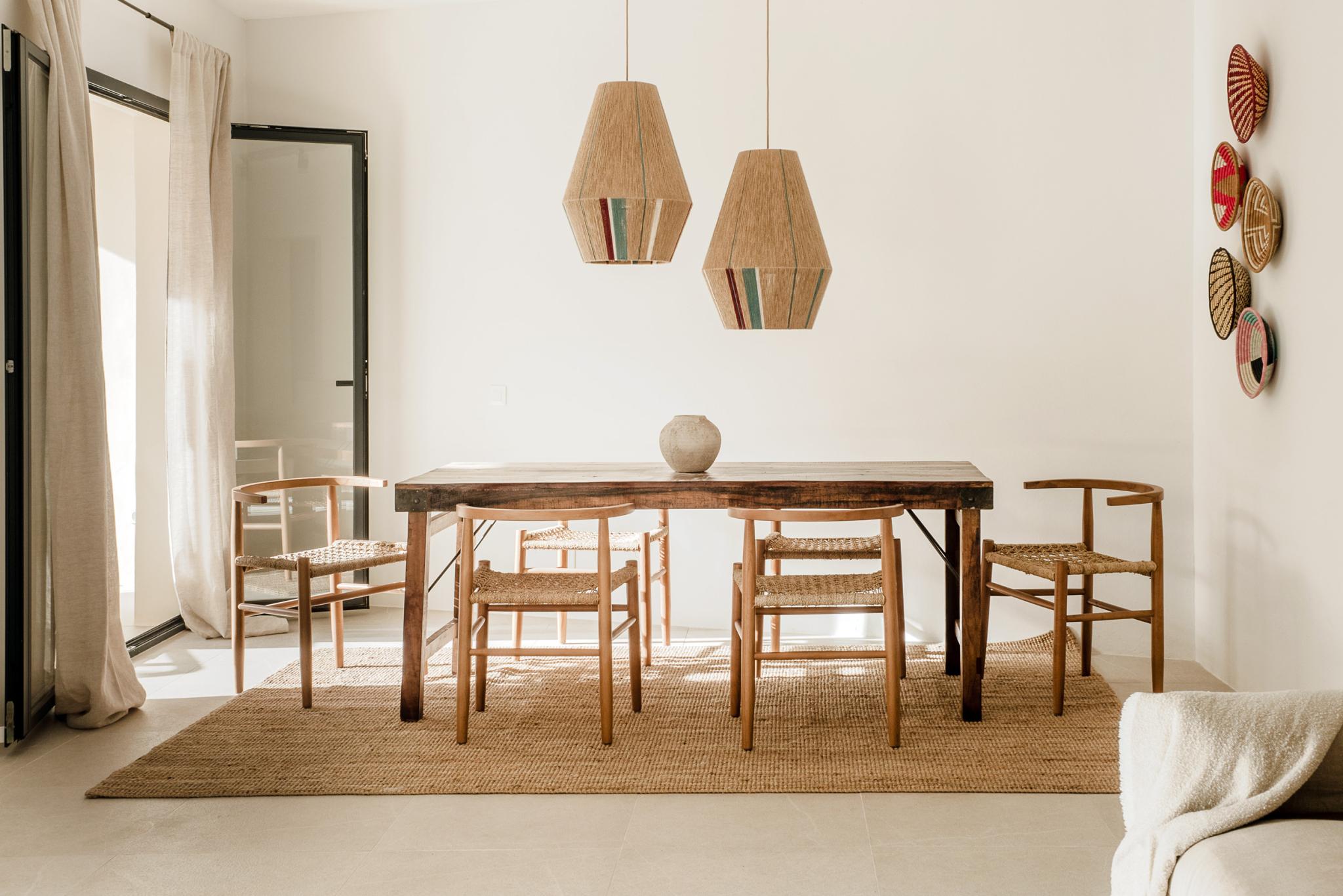 salle à manger décoration méditerranéenne