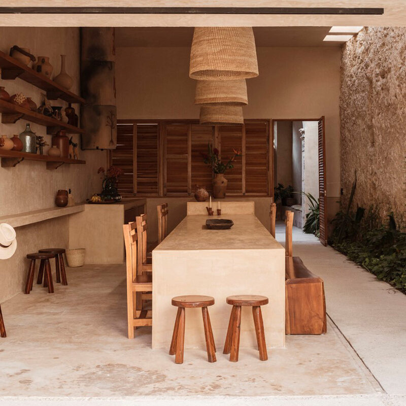 cuisine rustique chic maison Mexique cuisine rustique chic maison Mexique