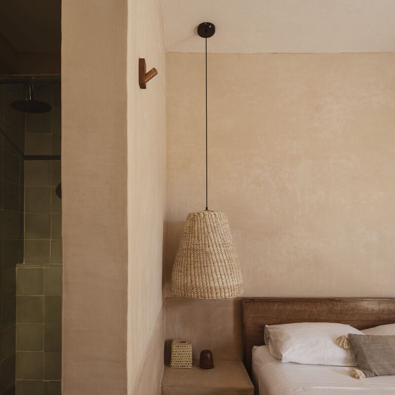 chambre néo rustique maison Mexique chambre néo rustique maison Mexique