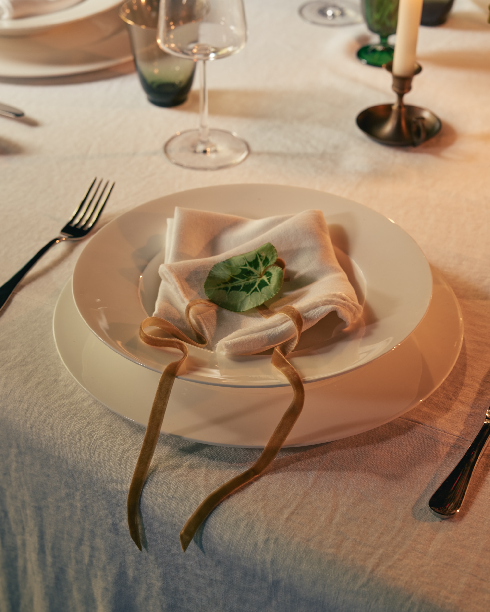 table décorée