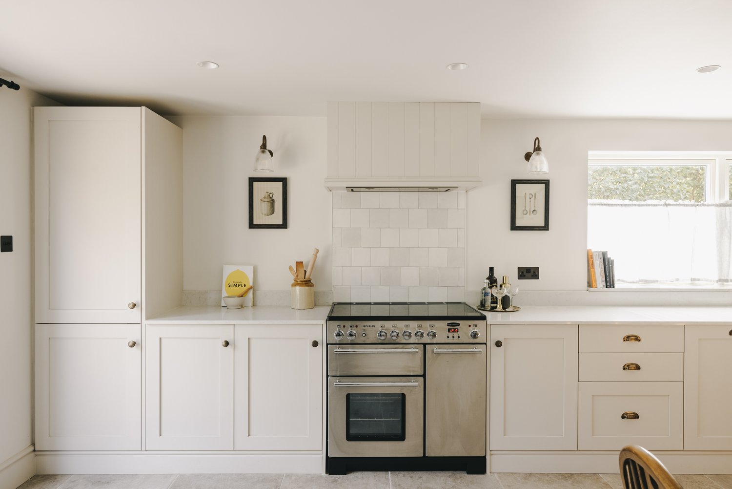 cuisine style shaker blanche