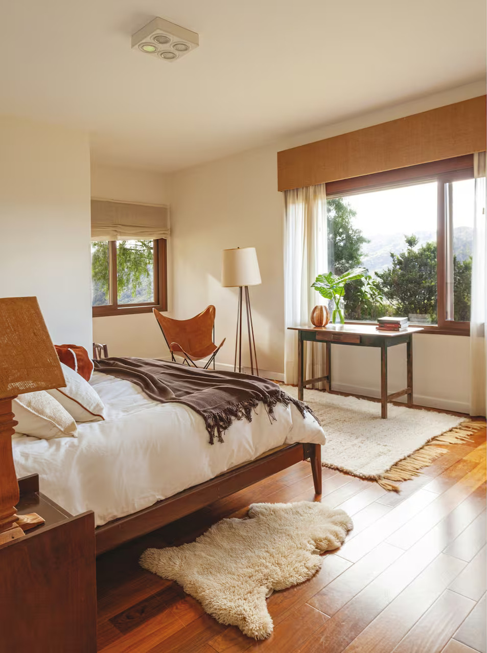 chambre décoration naturelle et rustique