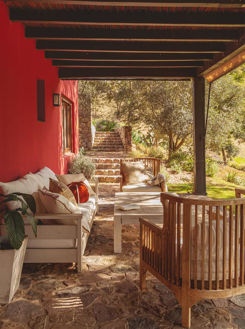 terasse avec pergola bois