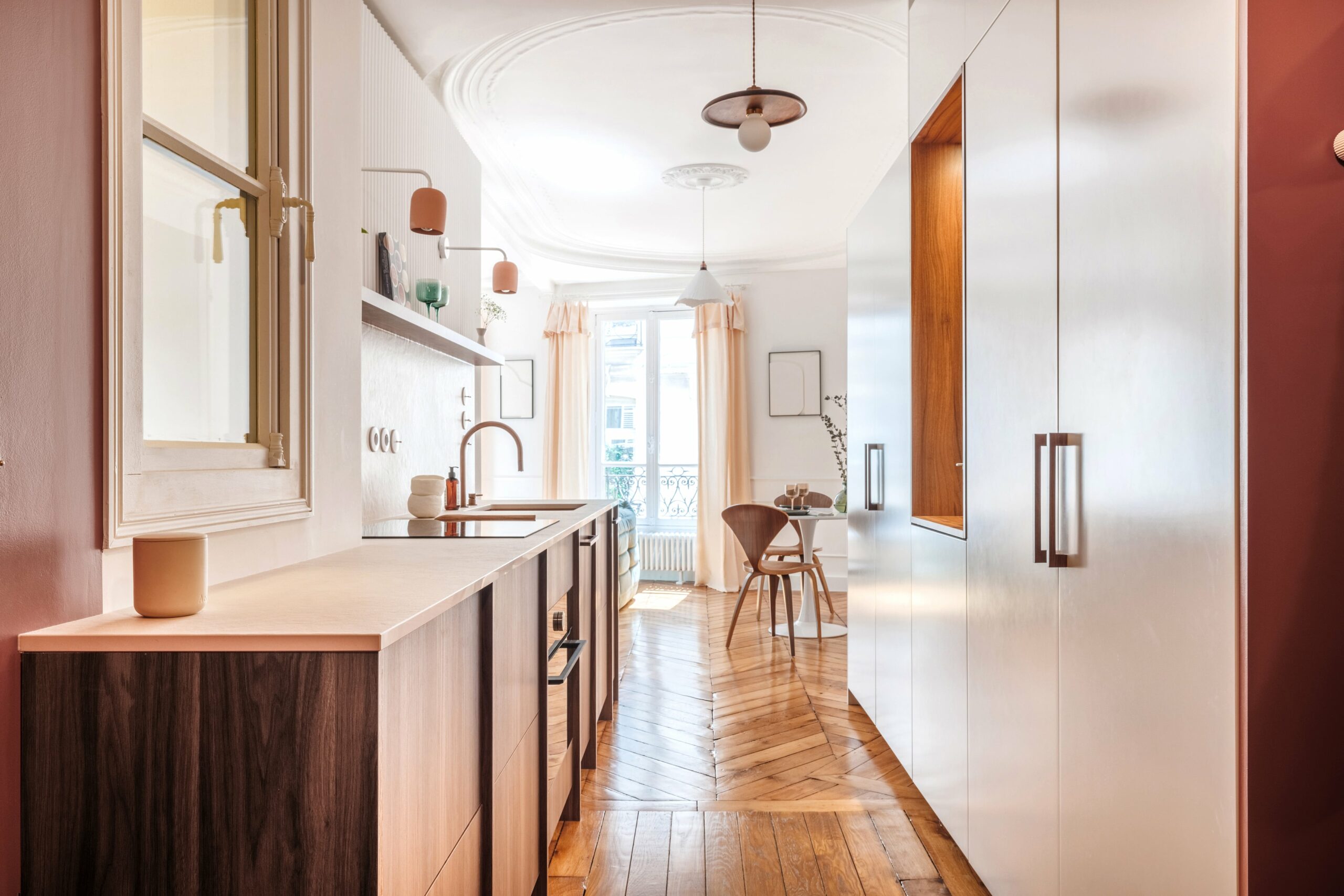 cuisine design petit appartement haussmannien 42m2 Paris cuisine design petit appartement haussmannien 42m2 Paris