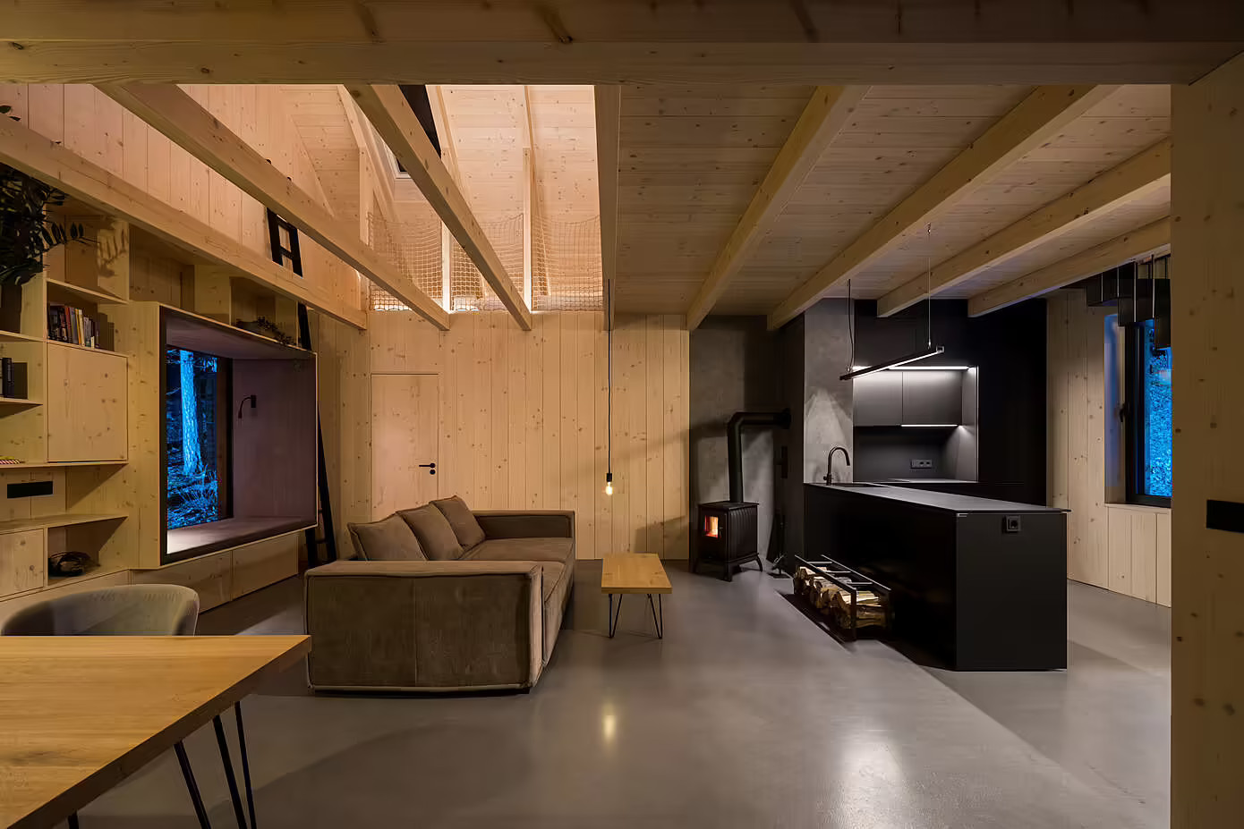 salon maison en bois Hytta salon maison en bois Hytta