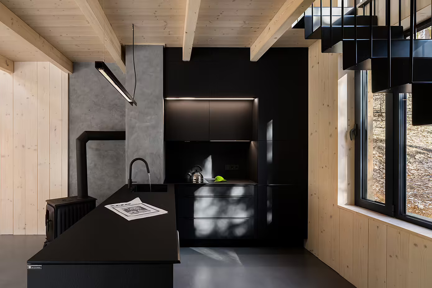 cuisine noire design cuisine noire design