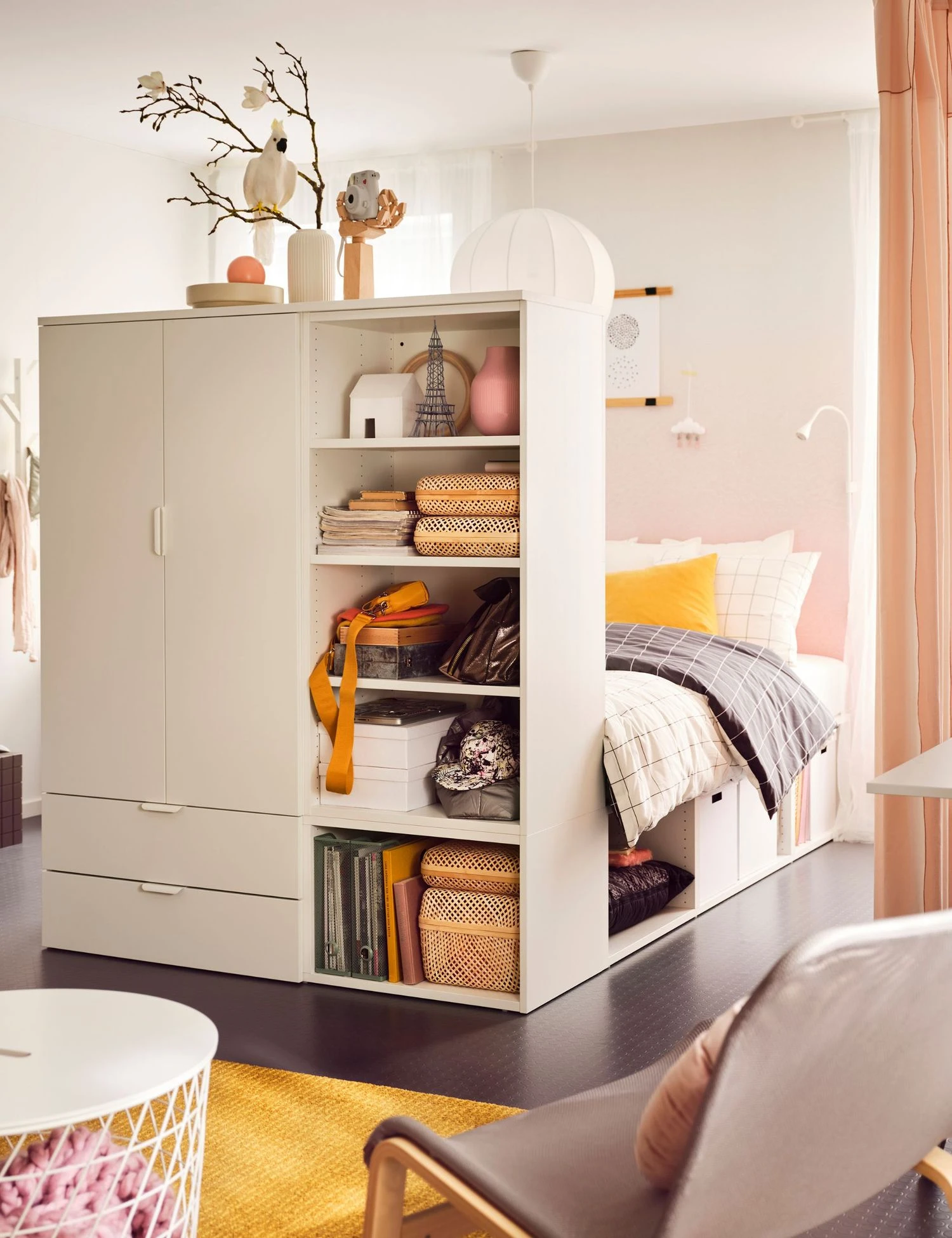 lit avec armoire IKEA