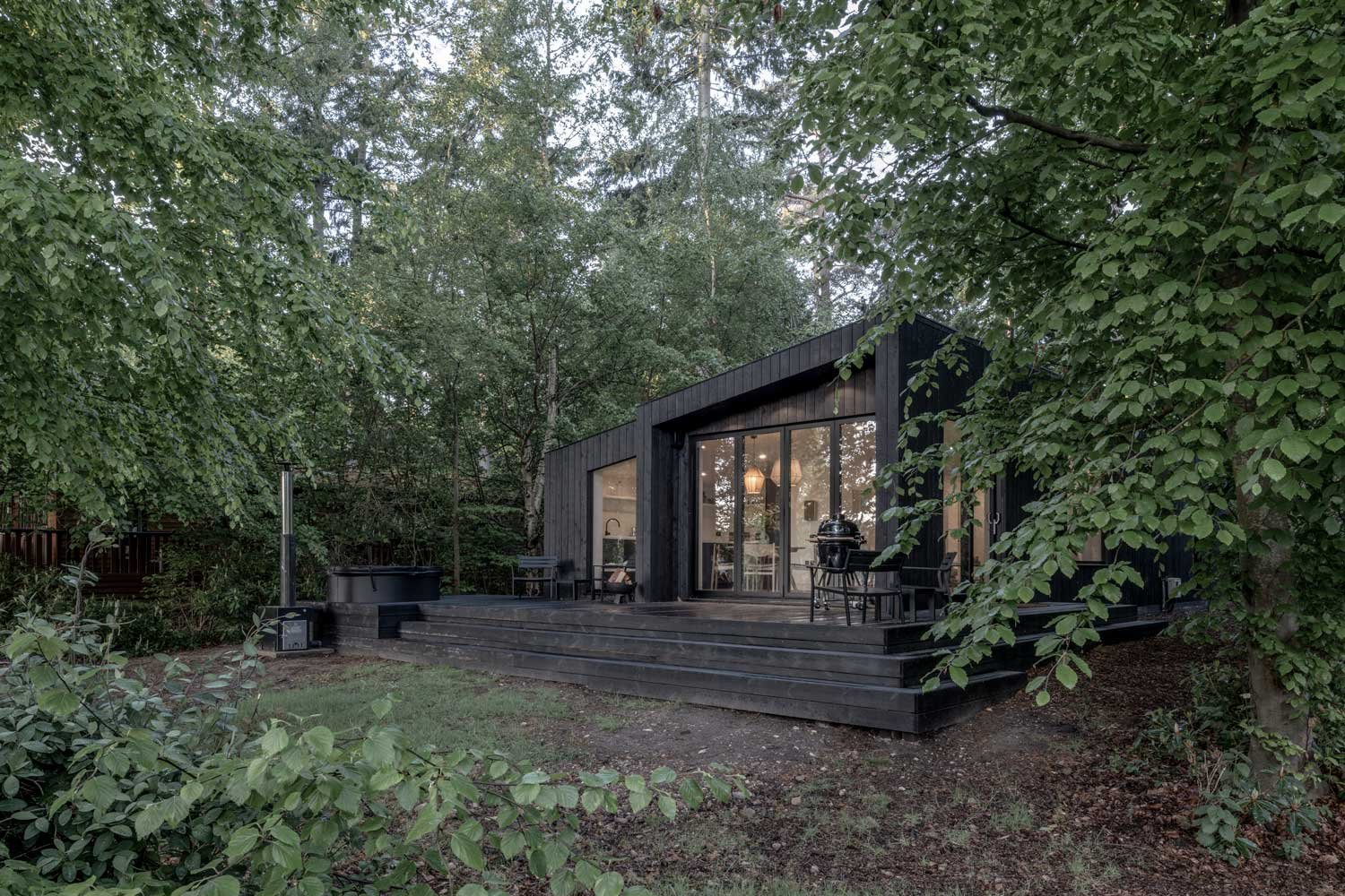 grande maison design en bois