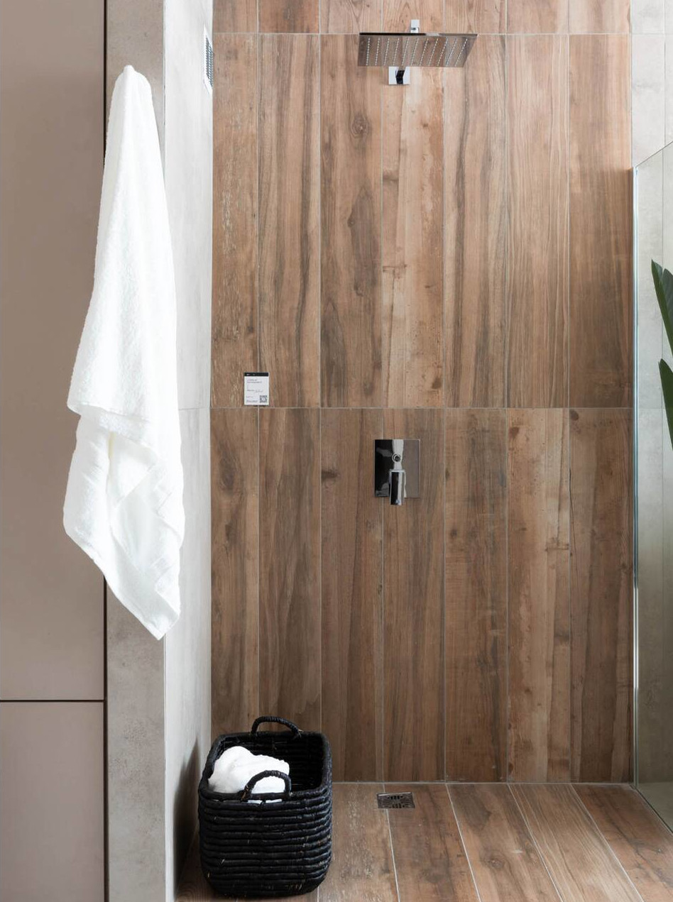 salle de bain carrelage bois salle de bain carrelage bois