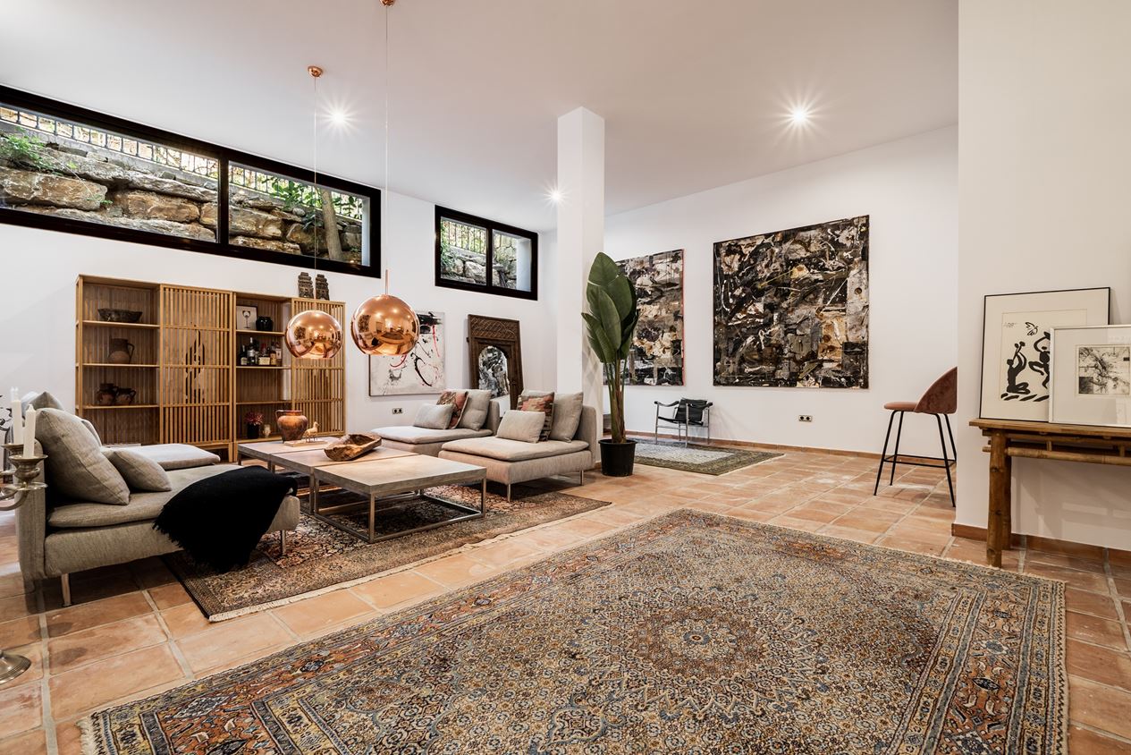 salon décoration contemporaine