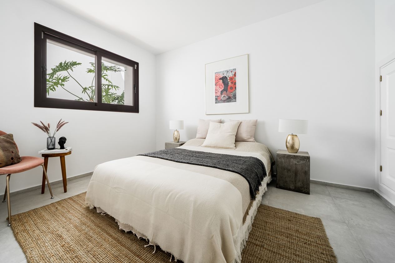 chambre minimaliste décoration contemporaine