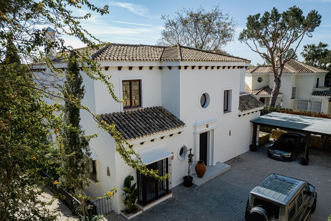 maison contemporaine à Marbella style Hacienda