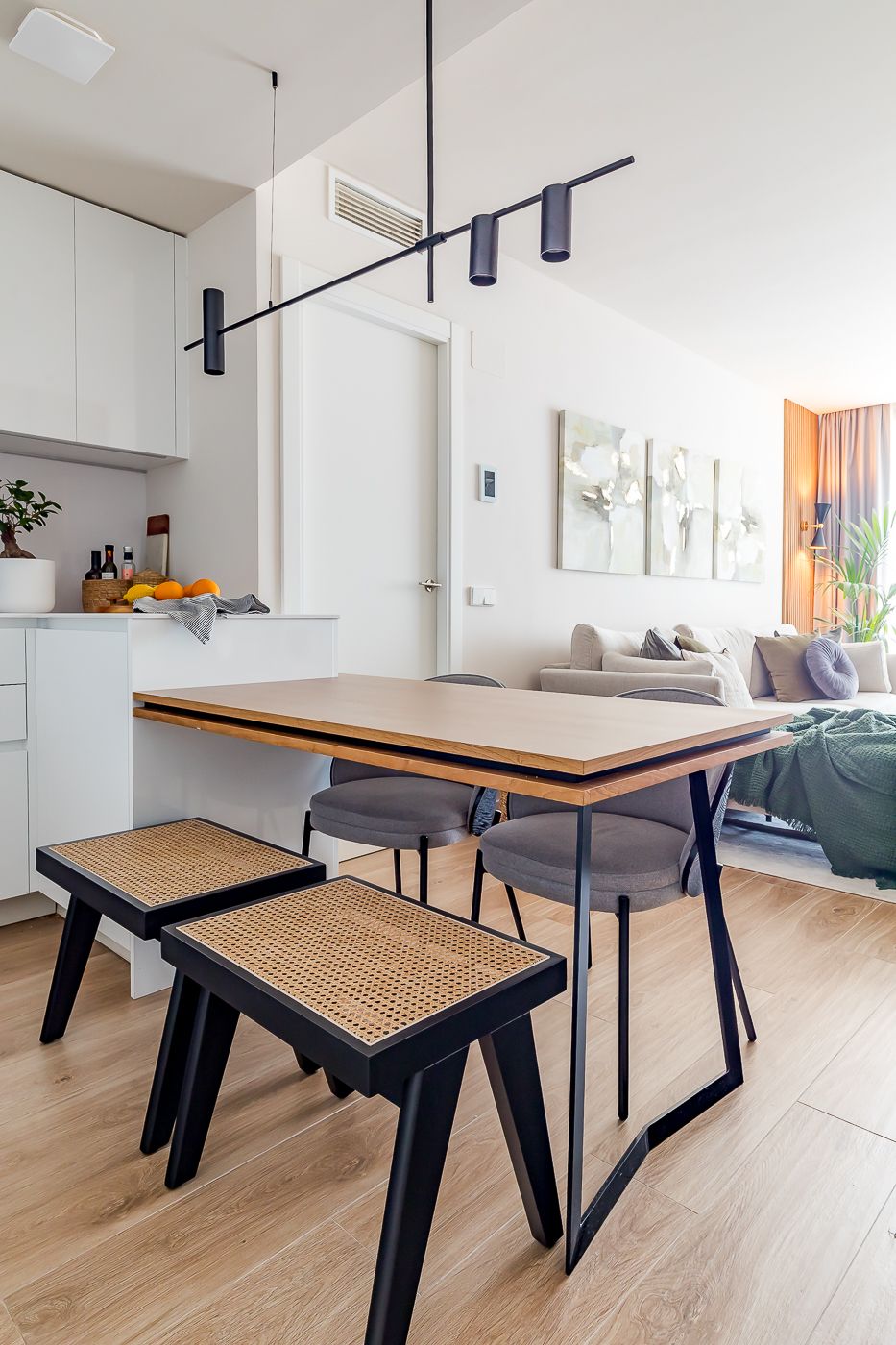 cuisine ouverte sur salon
