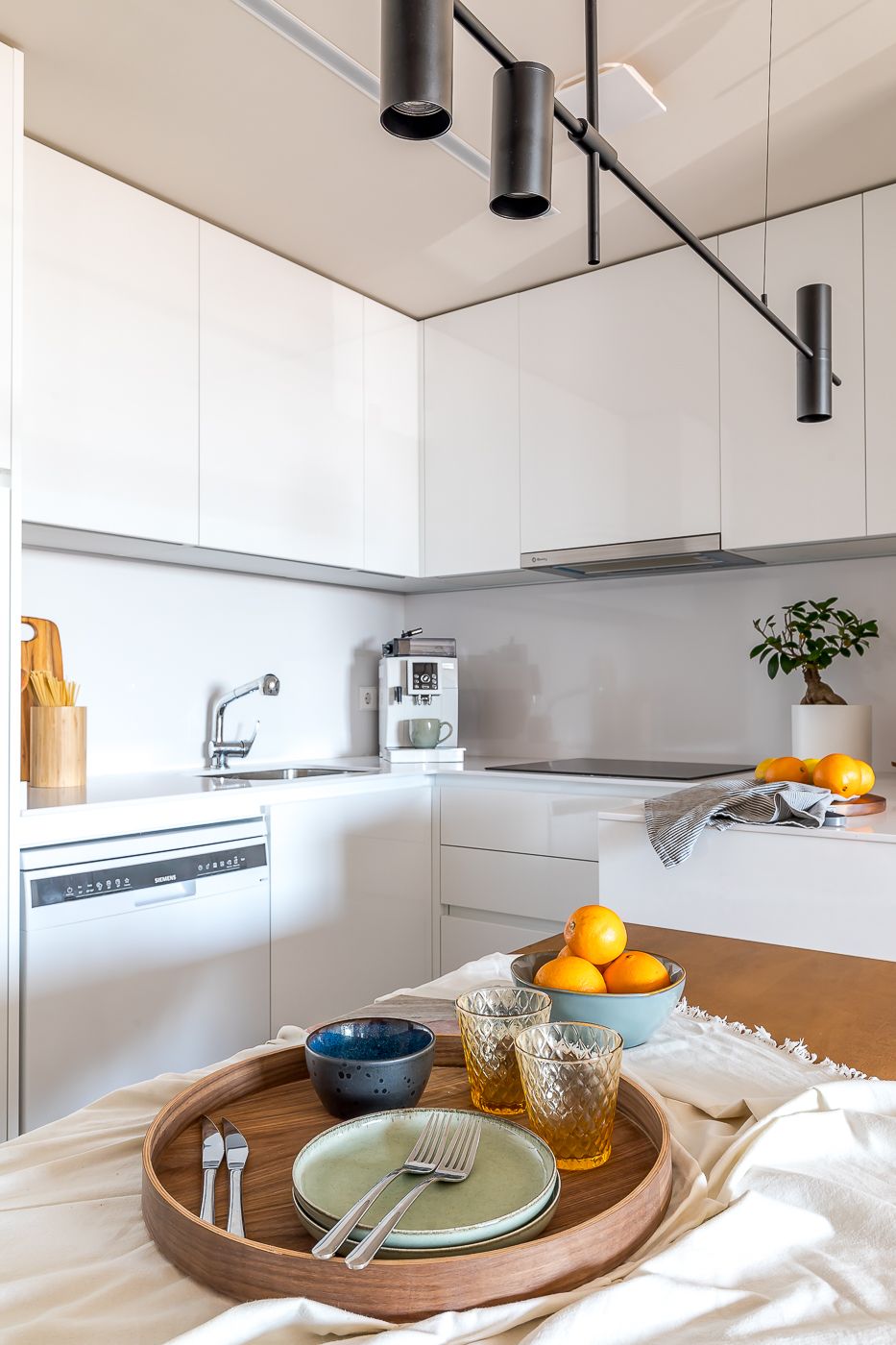 cuisine blanche décoration design